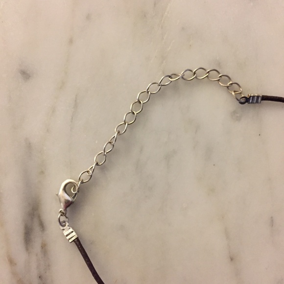 Peace Heart Charm Necklace - Picture 2 of 2